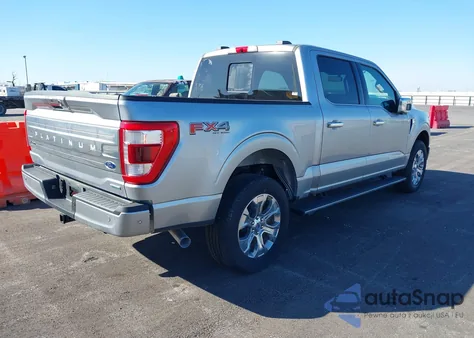 2023 Ford F-150 Platinum from USA, damaged, VIN 1FTFW1E84PFA28131